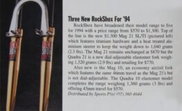 1994 rock shox mag 21 sl 1994 reklama