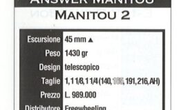 Answer Manitou 2 1993 TuttoMTB Sospensioni