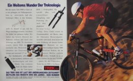 Trek 9000 und DDS3 Federgabel Ad aus Bike 5 1992