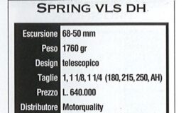 Spring VLS DH 1993 TuttoMTB Sospensioni